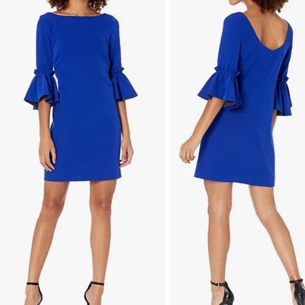 MILLY‎ Kinsley Italian Cady Shift Dress NWT